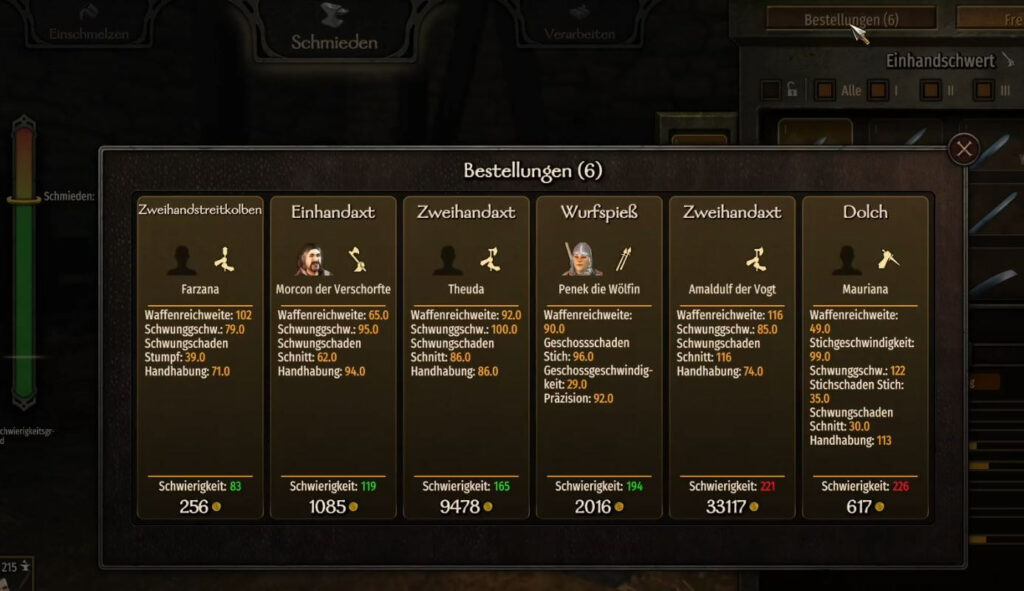 mount & blade 2 - bestellungen